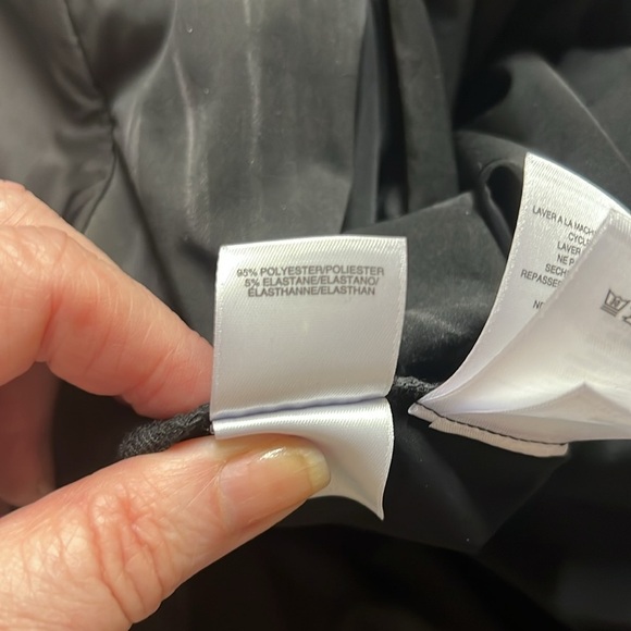 Rachel Roy Elegant Black Wrap Design Dress - Picture 8 of 8